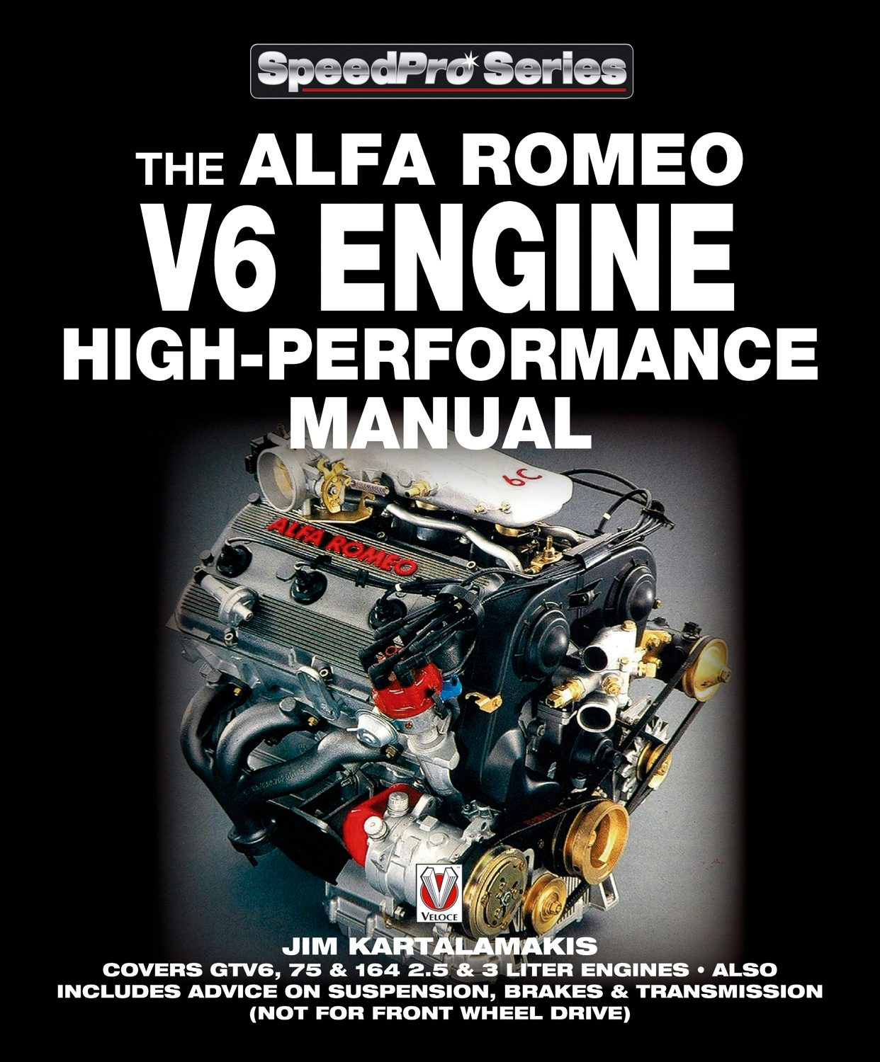 Book cover image for Alfa Romeo V6 Engine High-performance Manual ISBN: 9781845848576